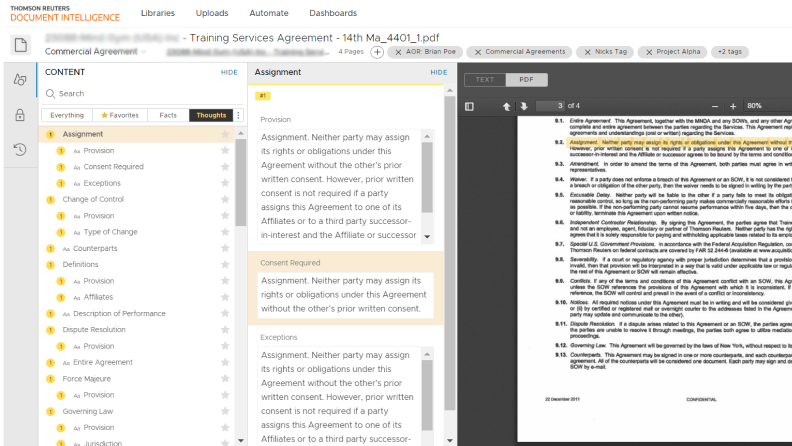 screenshot of Document Intelligence